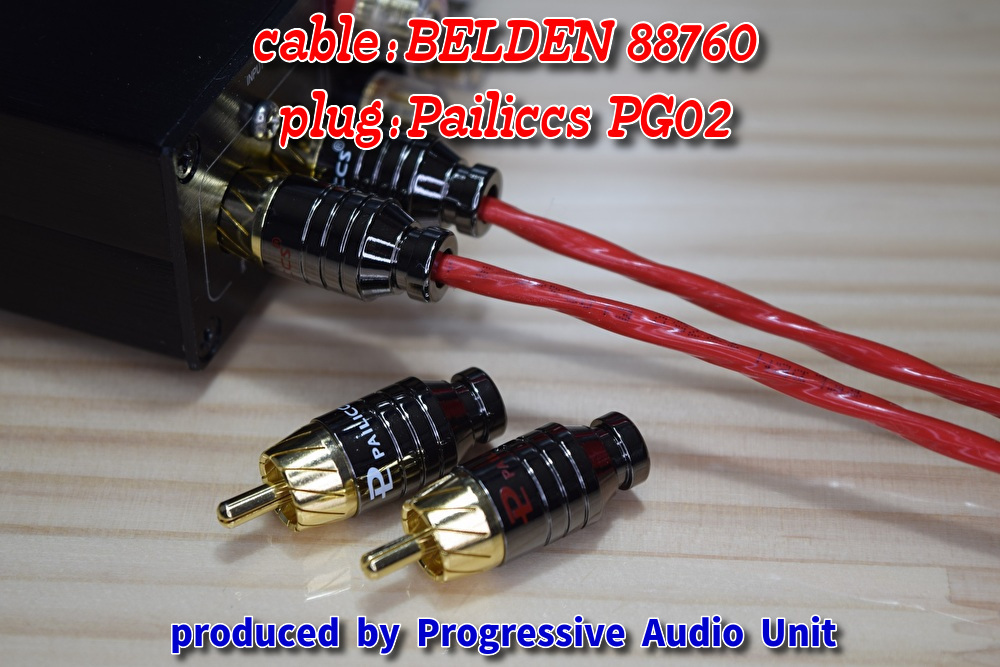 人気の Belden 760 金メッキプラグ Pg02 0 30m 2本 Lacistitis Es