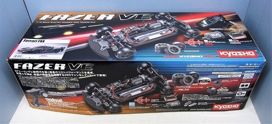 ○【未組立】京商 1/10 EP 4WD FAZER VE フェラーリ FXX レディセット