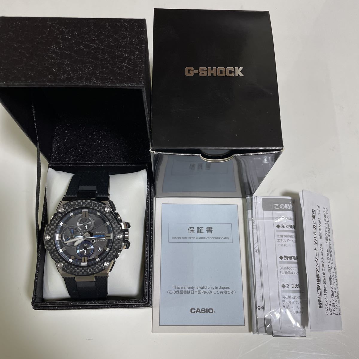 45 割引 今日の超目玉 カシオカシオgショックタフネスクロノグラフgst B100ソーラー時計腕時計メンズ中古 ファッション腕時計 腕時計 アクセサリー Coyoterungolf Com