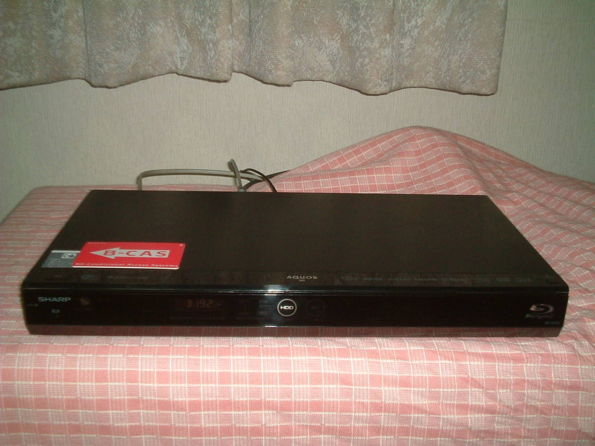 新作登場，セール ＜DVD難有り＞１ヶ月保証 シャープ BD-W500 HDD/DVD/ブルーレイ/ レコーダー ２番組同時録画 500GB B-CASカード付き(HDD内蔵)｜売買されたオークション情報、yahooの商品情報をアーカイブ公開 - オーク HDD内蔵
