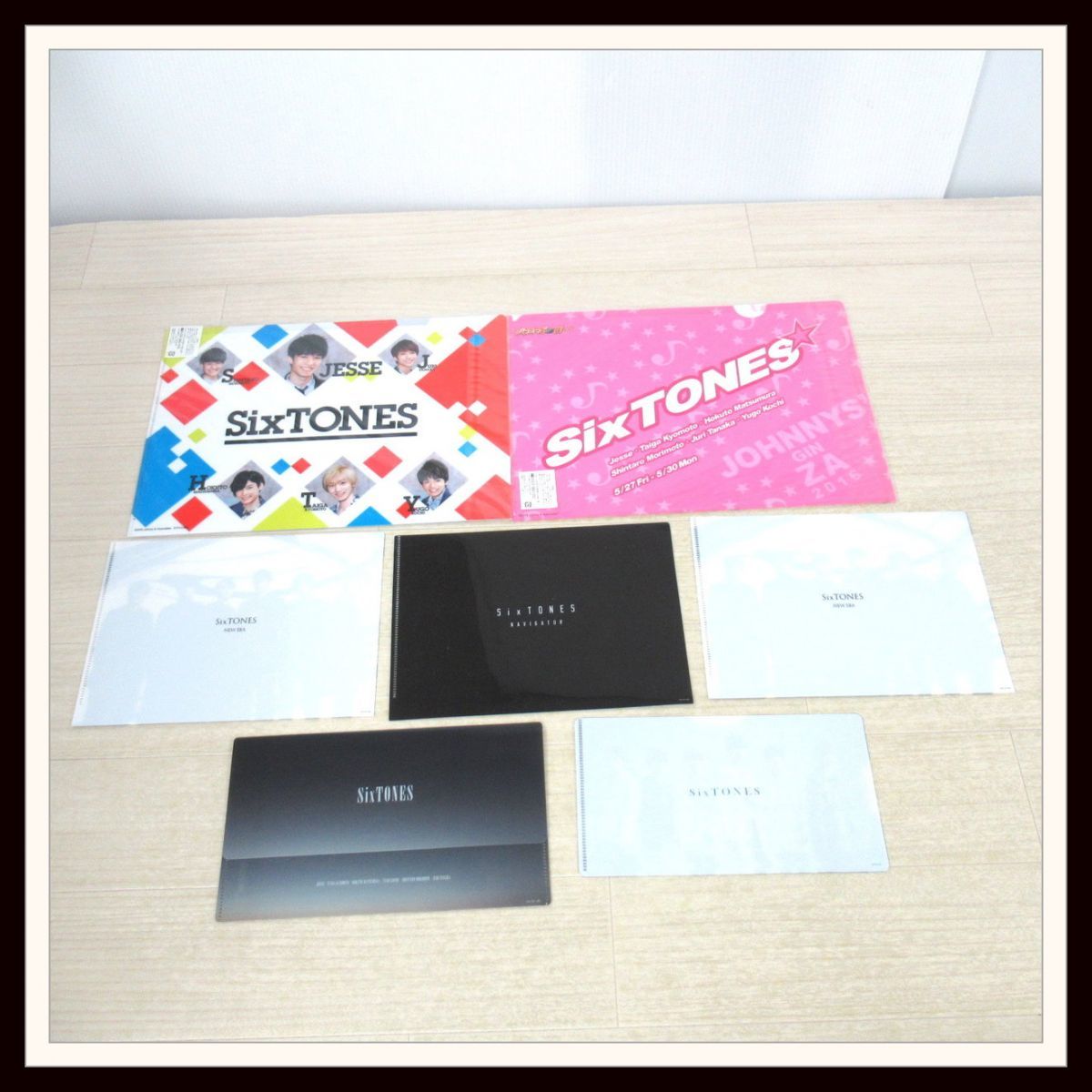 SixTONES グッズセット☆ TrackONE ペンライト/うちわ 松村北斗 集合 