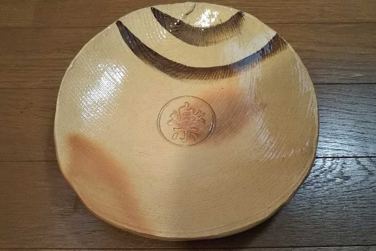 吉左衛門作 弘入 糸目 皿 円能斎 箱書/楽焼 鉢 茶会 裏千家 懐石 菓子 茶事_1