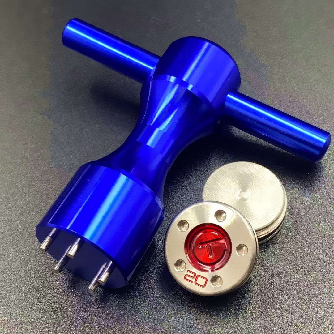 スコッティ キャメロン ウェイトT 赤 （20g ウェイト2個＋Tレンチ セット）レンチ色指定可 送料無料 最短翌日到着_4