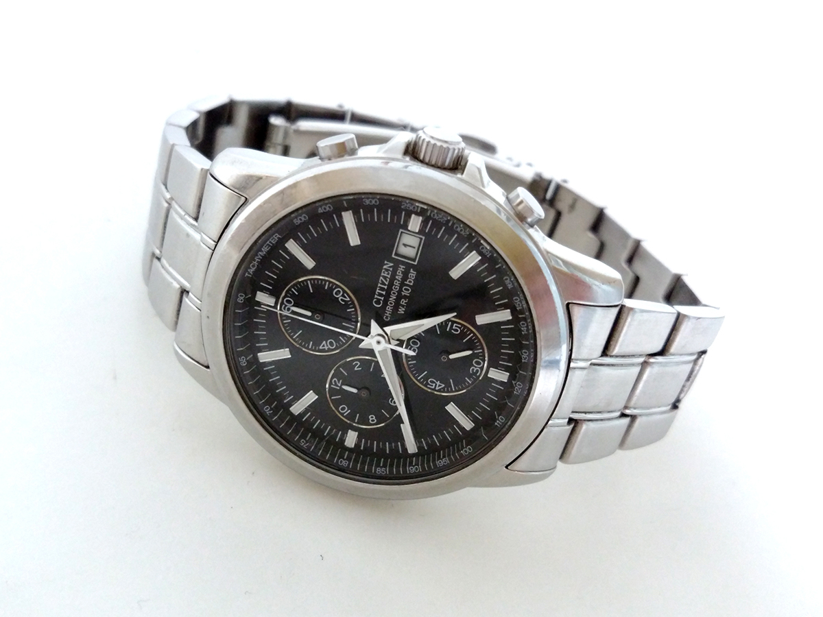 稼働中】 シチズン CITIZEN Chronograph Quartz Watch 0510-K002320 