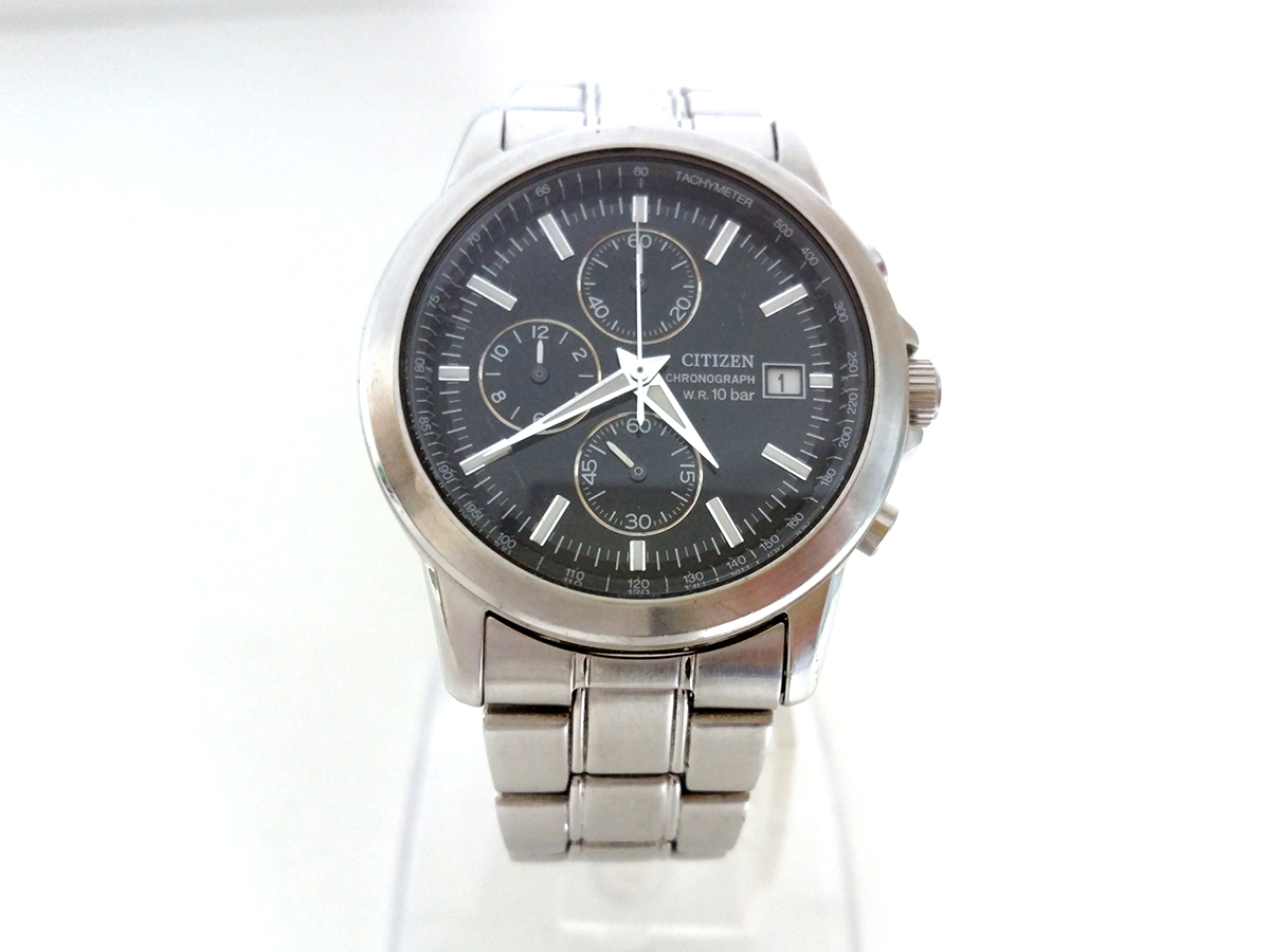 稼働中】 シチズン CITIZEN Chronograph Quartz Watch 0510-K002320 