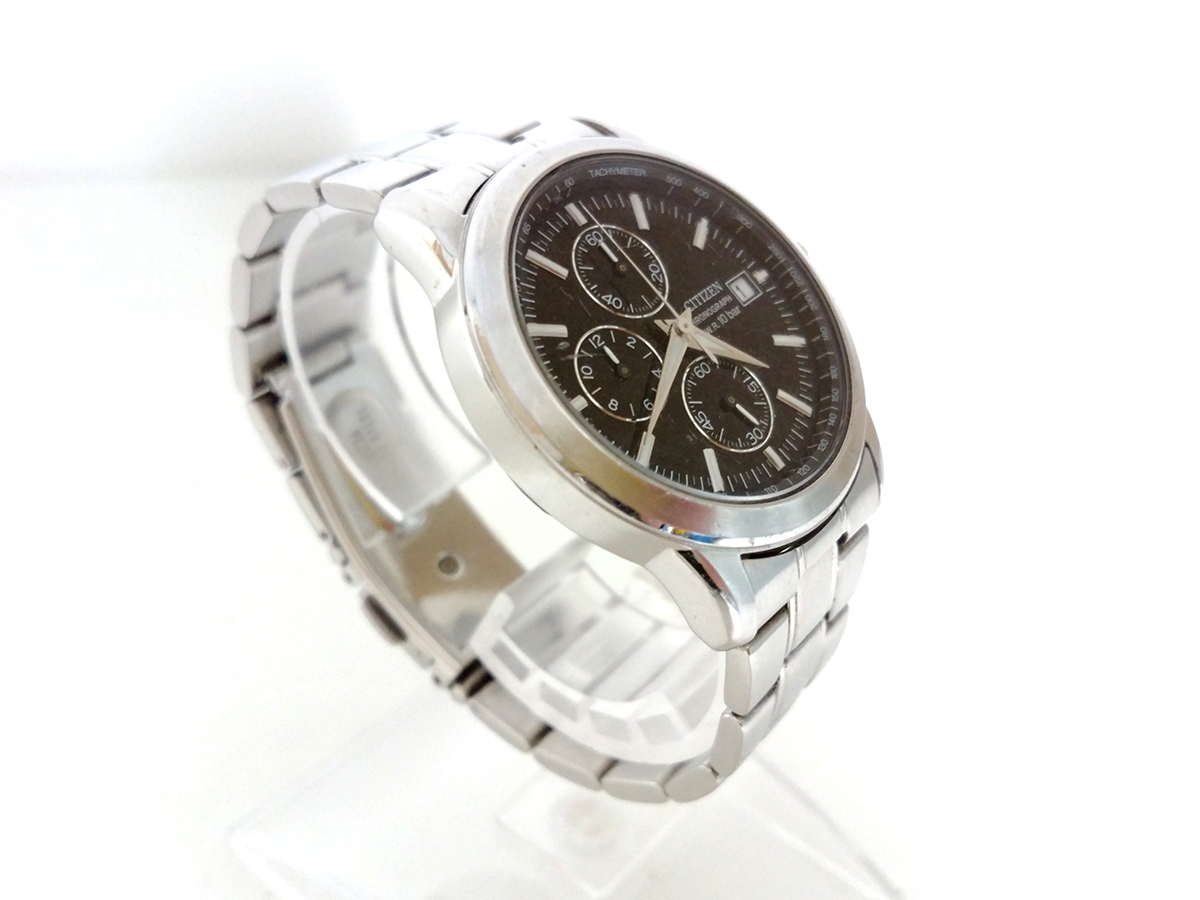 稼働中】 シチズン CITIZEN Chronograph Quartz Watch 0510-K002320 