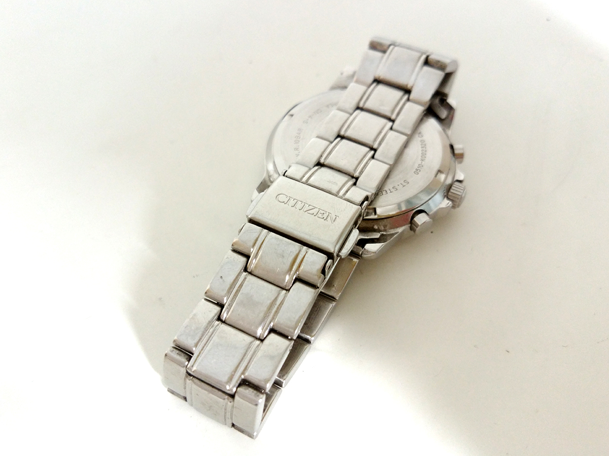稼働中】 シチズン CITIZEN Chronograph Quartz Watch 0510-K002320 
