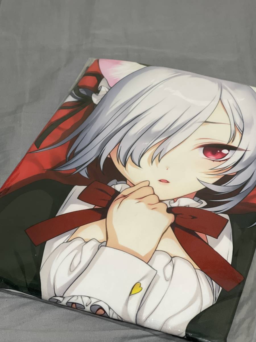 正規品 あけいろ怪奇譚 抱き枕カバー ベルベット(猫耳メイドver.) すめらぎ琥珀先生描き下ろし_1