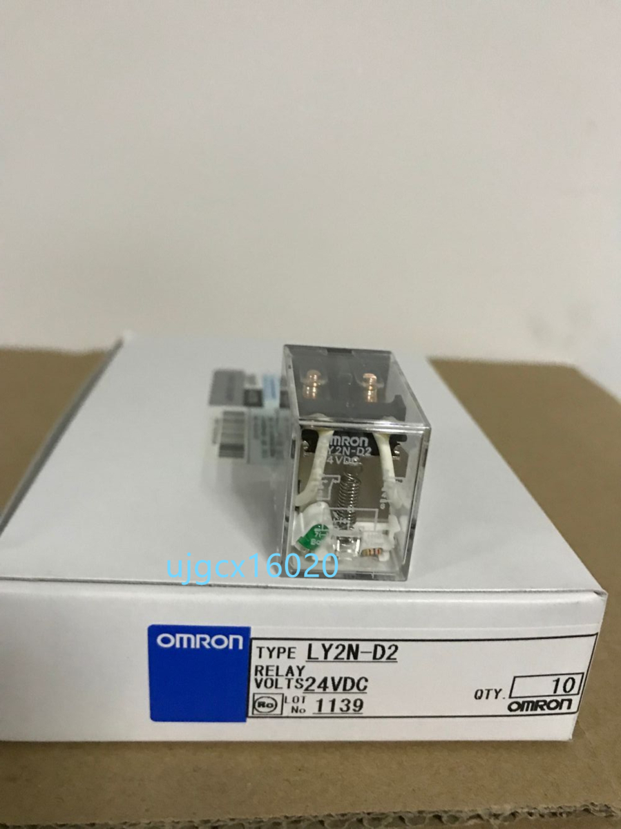 10個入りセット 新品★ OMRON オムロン リレー　LY2N-D2　 DC24V/24VDC_1