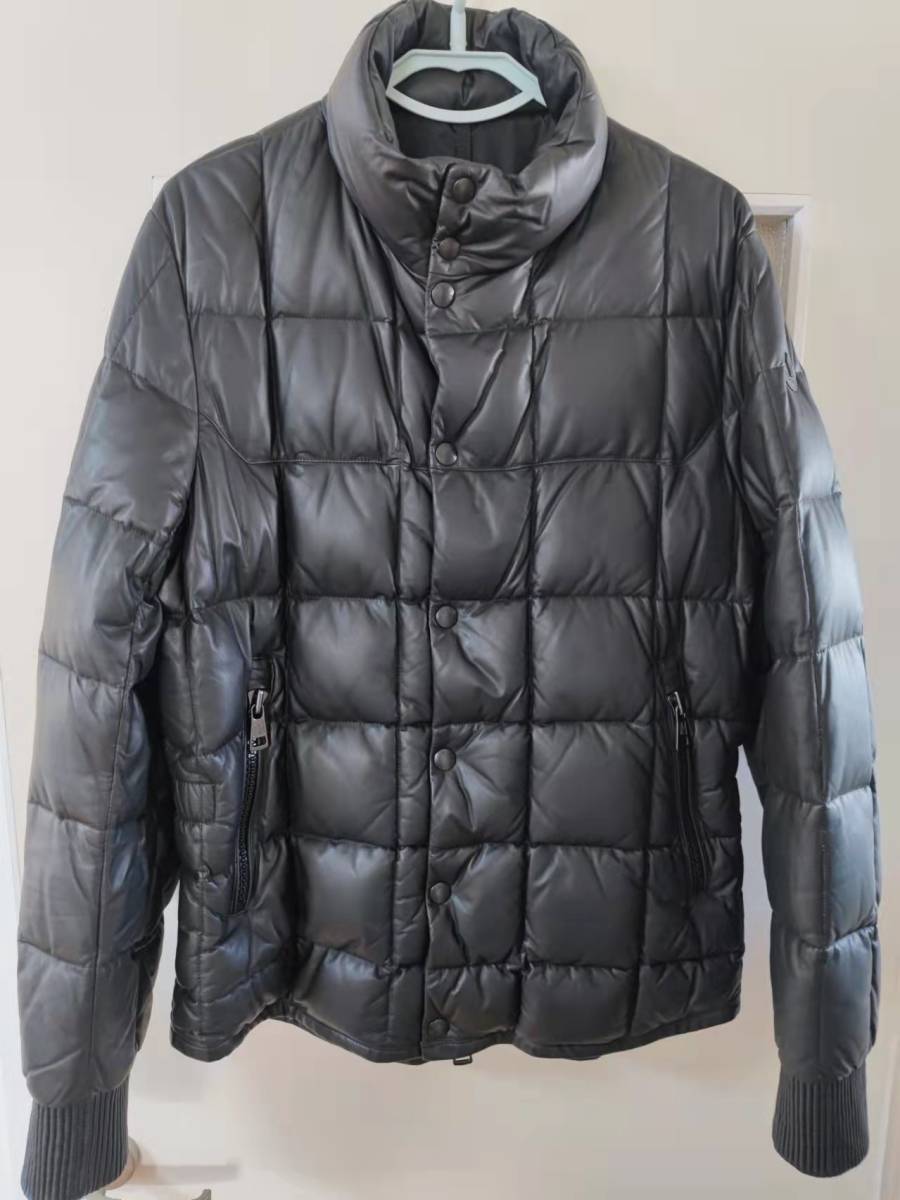 ☆超美品 希少☆ Moncler モンクレール レザーダウン サイズ4(4)｜売買 