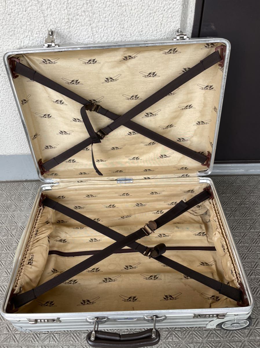 格安☆RIMOWAリモワ☆初代クラシックフライト☆スーツケーストランク 
