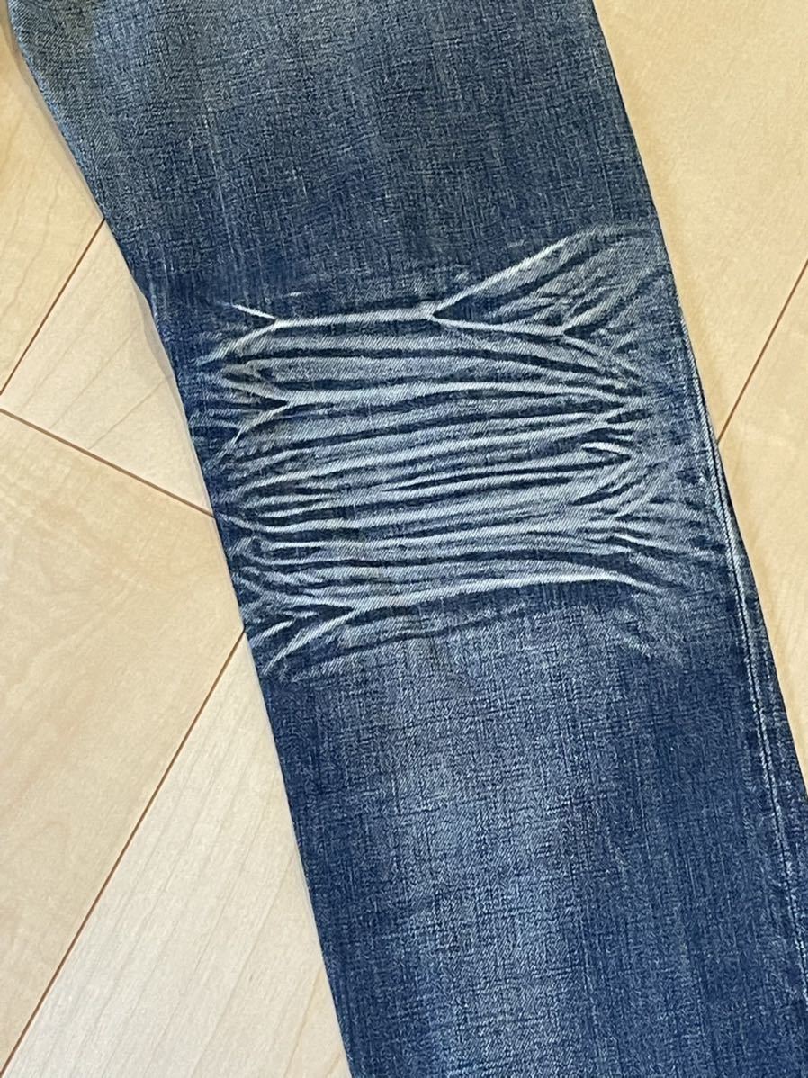 美品 LVC LEVI\'S 66501-0184 ミッドロックユーズド デニム 復刻