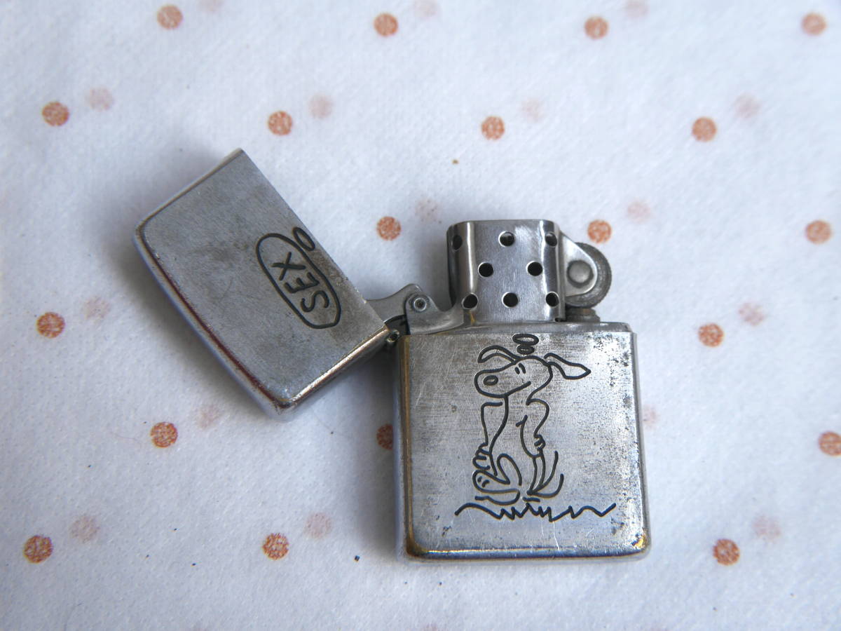 ベトナム ZIPPO】1967年製 人気のスヌーピー絵柄 画期的 ジッポー 本物 