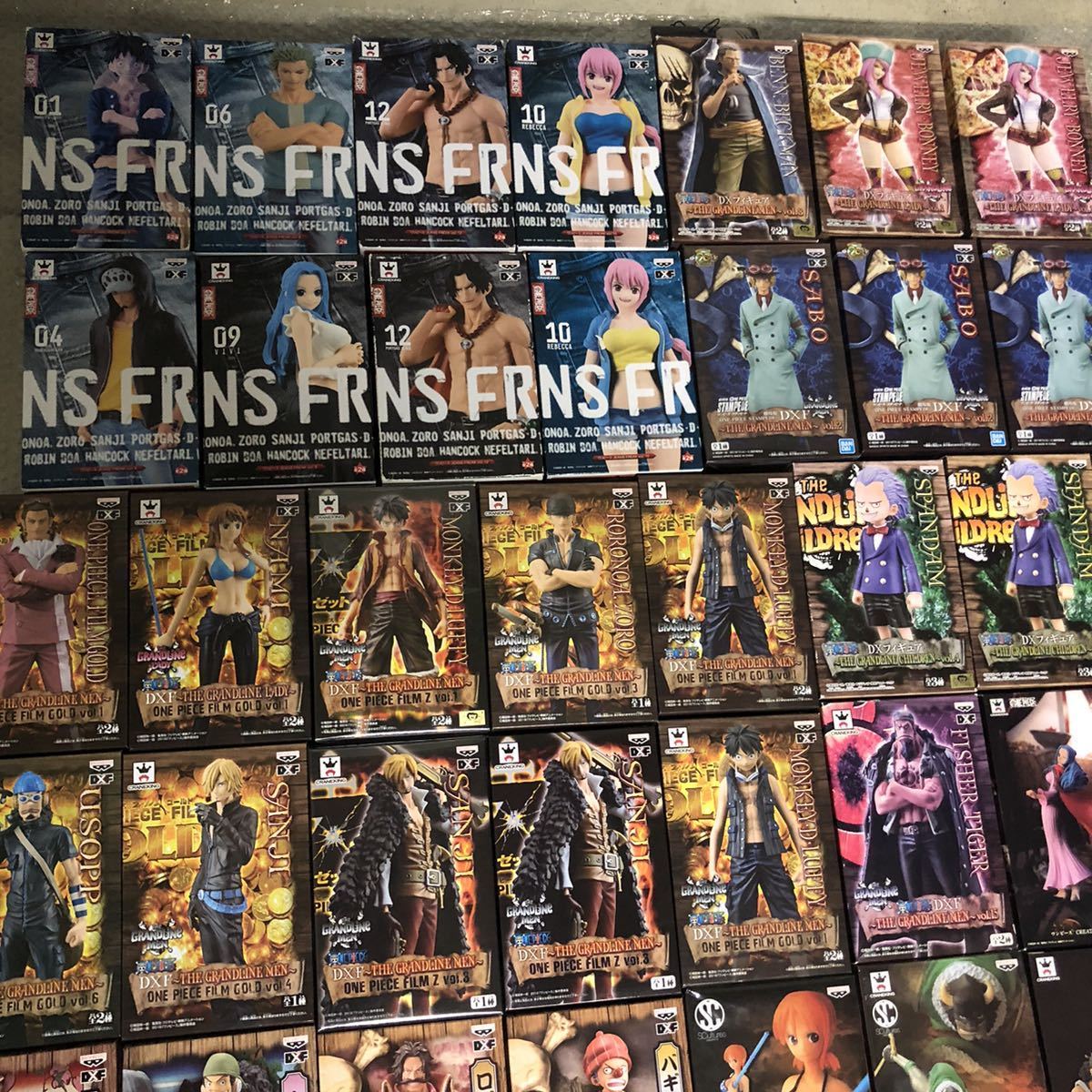 ワンピースフィギュア まとめ 46体 One Piece Dxf ワノ国 造形王頂上決戦 Grandline Men グラメン Nsfr ジーンズ Jeans Freak その他 売買されたオークション情報 Yahooの商品情報をアーカイブ公開 オークファン Aucfan Com