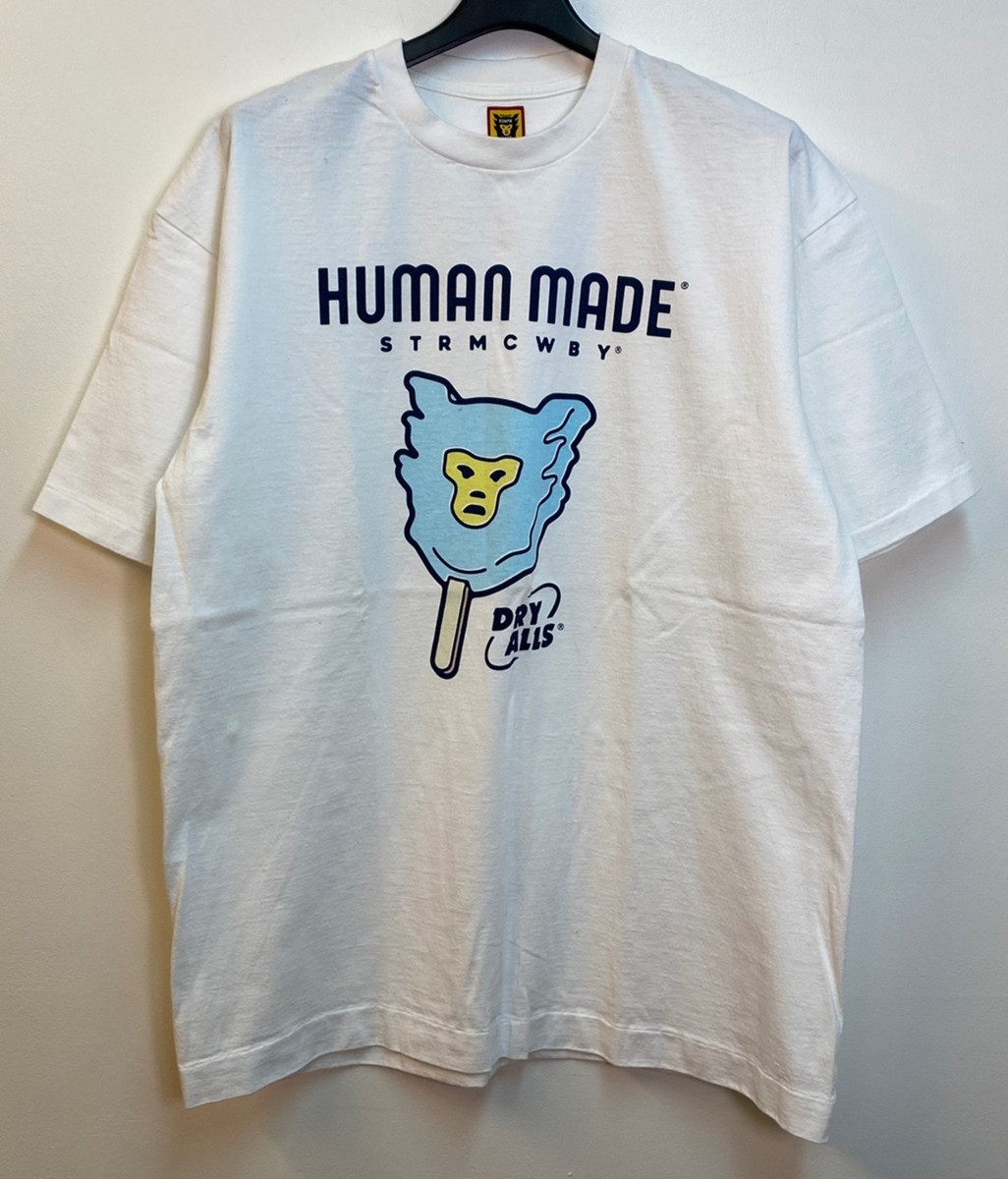 n*o様 オークション開催！HUMAN MADE Tシャツ ☆HUMAN MADE ヒューマンメイド☆ T-SHIRT #1825 ホワイト(イラスト