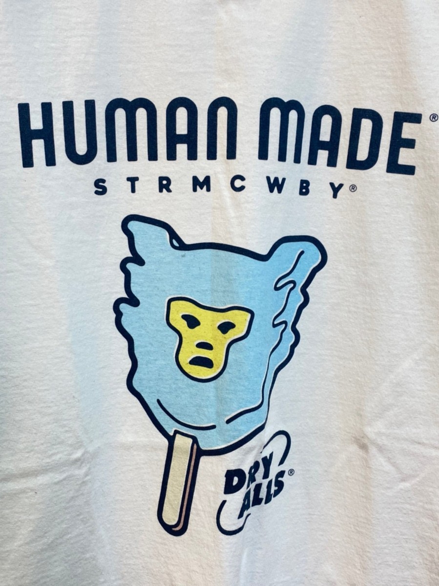 ☆HUMAN MADE ヒューマンメイド☆ T-SHIRT #1825 ホワイト(イラスト