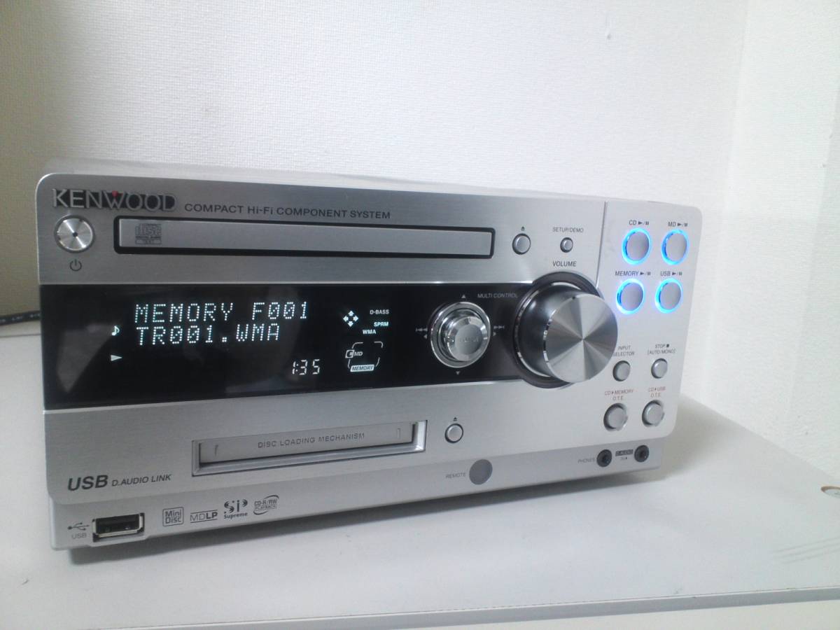 即決OnkyoオンキョーCD・MDコンポ FR-S7GX63，000円の品!! 動作良好