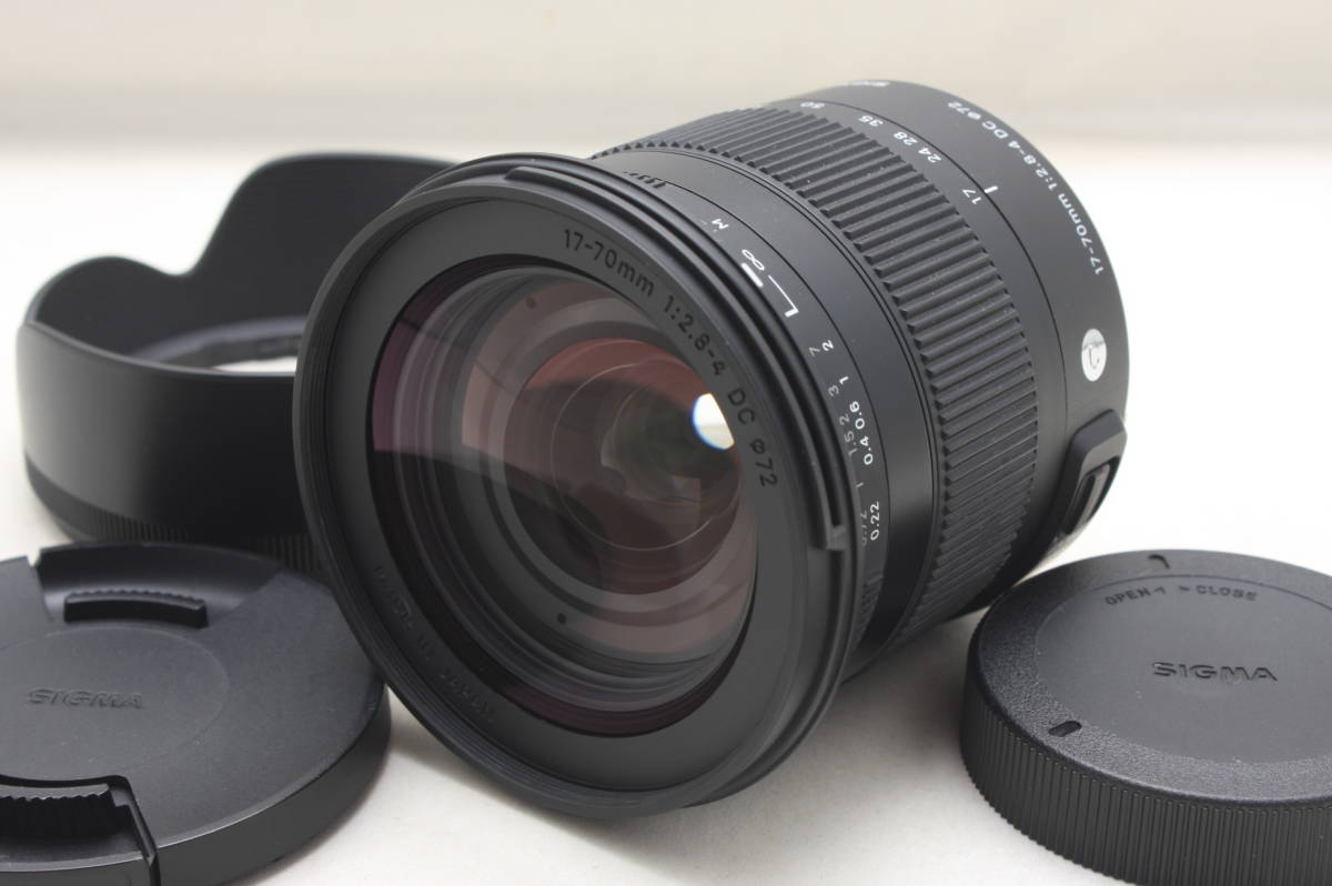 ☆良品☆ 17-70mm F2.8-4 DC MACRO Contemporary シグマSA 【公式通販】
