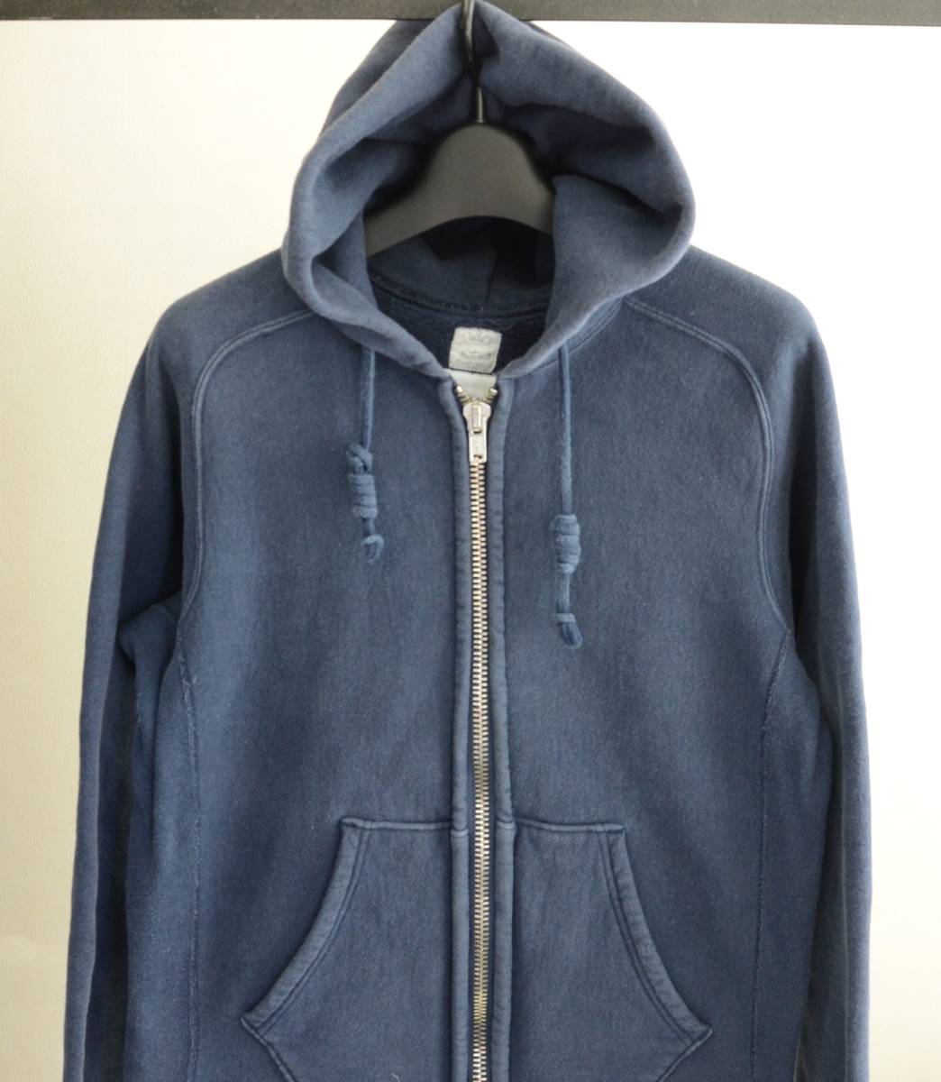 USA製 アナトミカ スウェット ZIP パーカー ネイビー size M UNITED