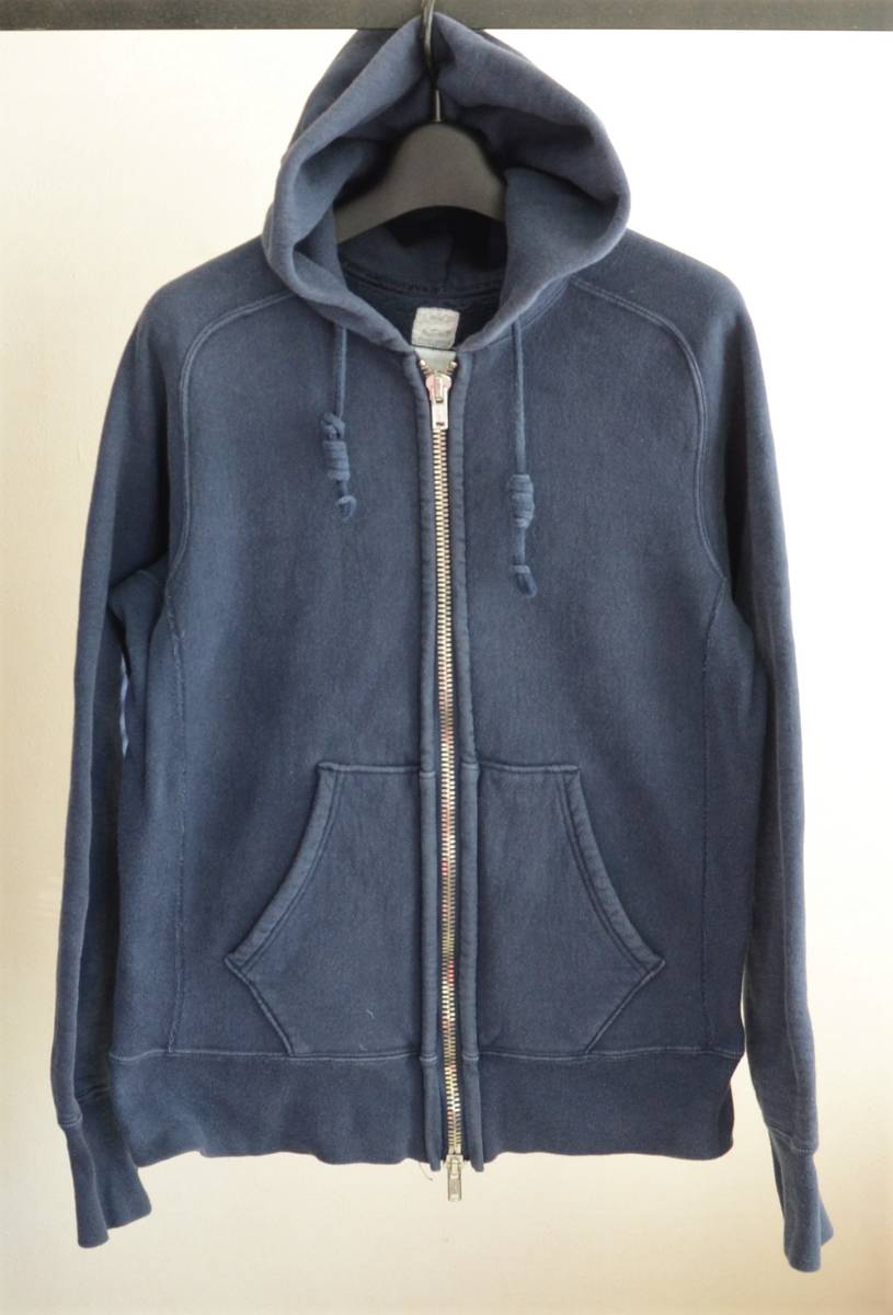 USA製 アナトミカ スウェット ZIP パーカー ネイビー size M UNITED