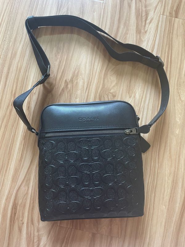 コーチ COACH アウトレット ショルダーバッグ メンズバッグ レザー 