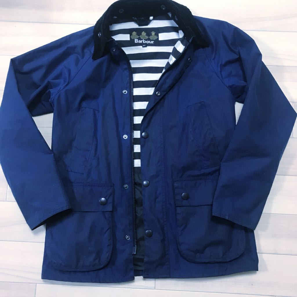 BARBOUR バブアー 別注 ビデイル サイズ34 ネイビー 【公式通販】