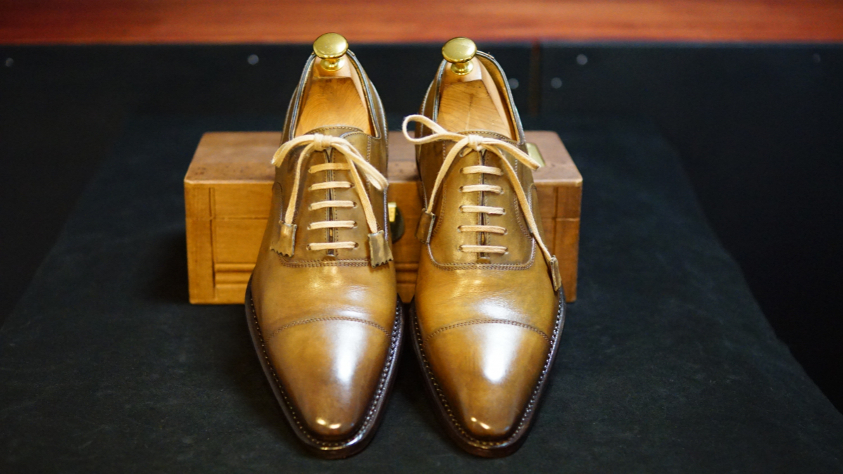 HARRISperVISARUNO◇ハリス◇ブラウン◇茶色◇39◇24.5cm相当 