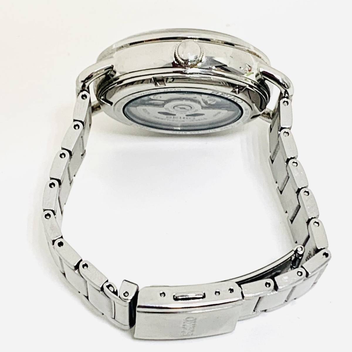 1円スタート 稼働品 SEIKO セイコー 4R37-01B0 スピリットスマート 裏 