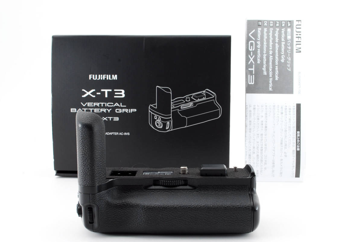 VG-XT3 X-T3 Fujifilm 赤字超特価，2025 バッテリーグリップ X-T3用 ☆新品