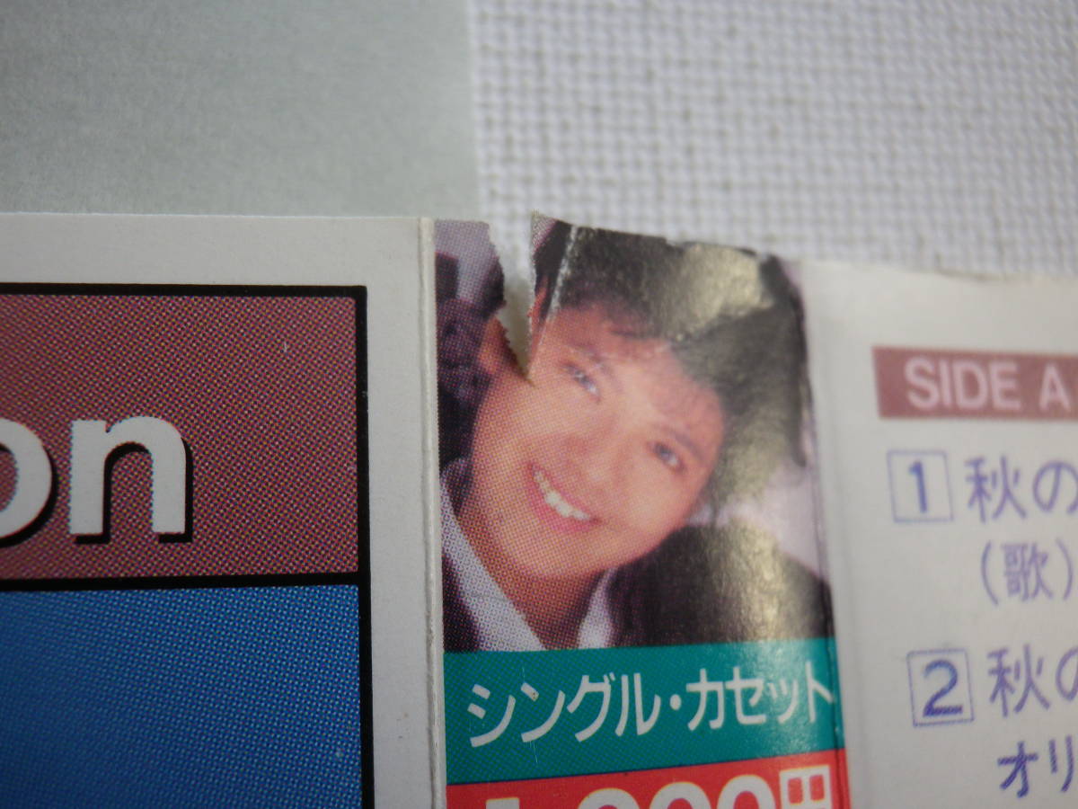◇カセット◇シングル 南野陽子「秋のIndication」「ひとつ前の赤い糸