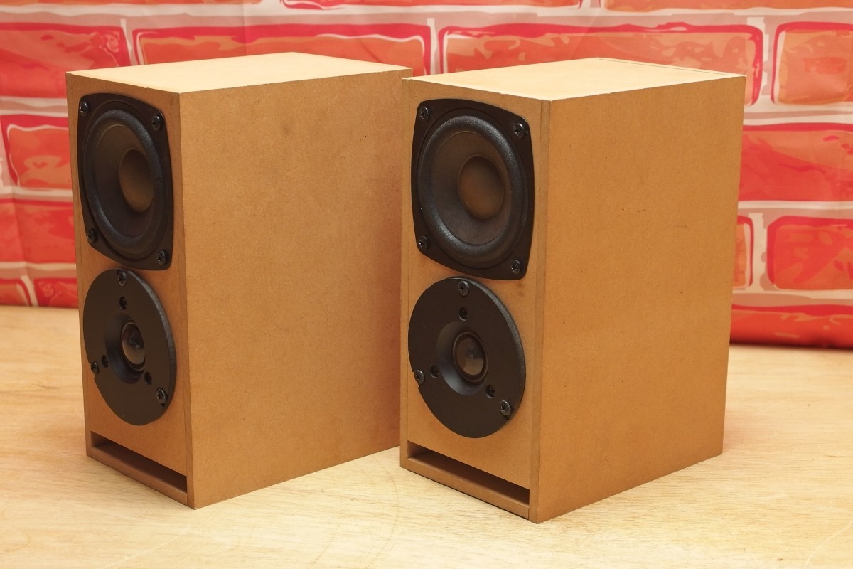 FOSTEX 自作2WAYスピーカー ELEGIANT デジタルアンプセット Stereo誌