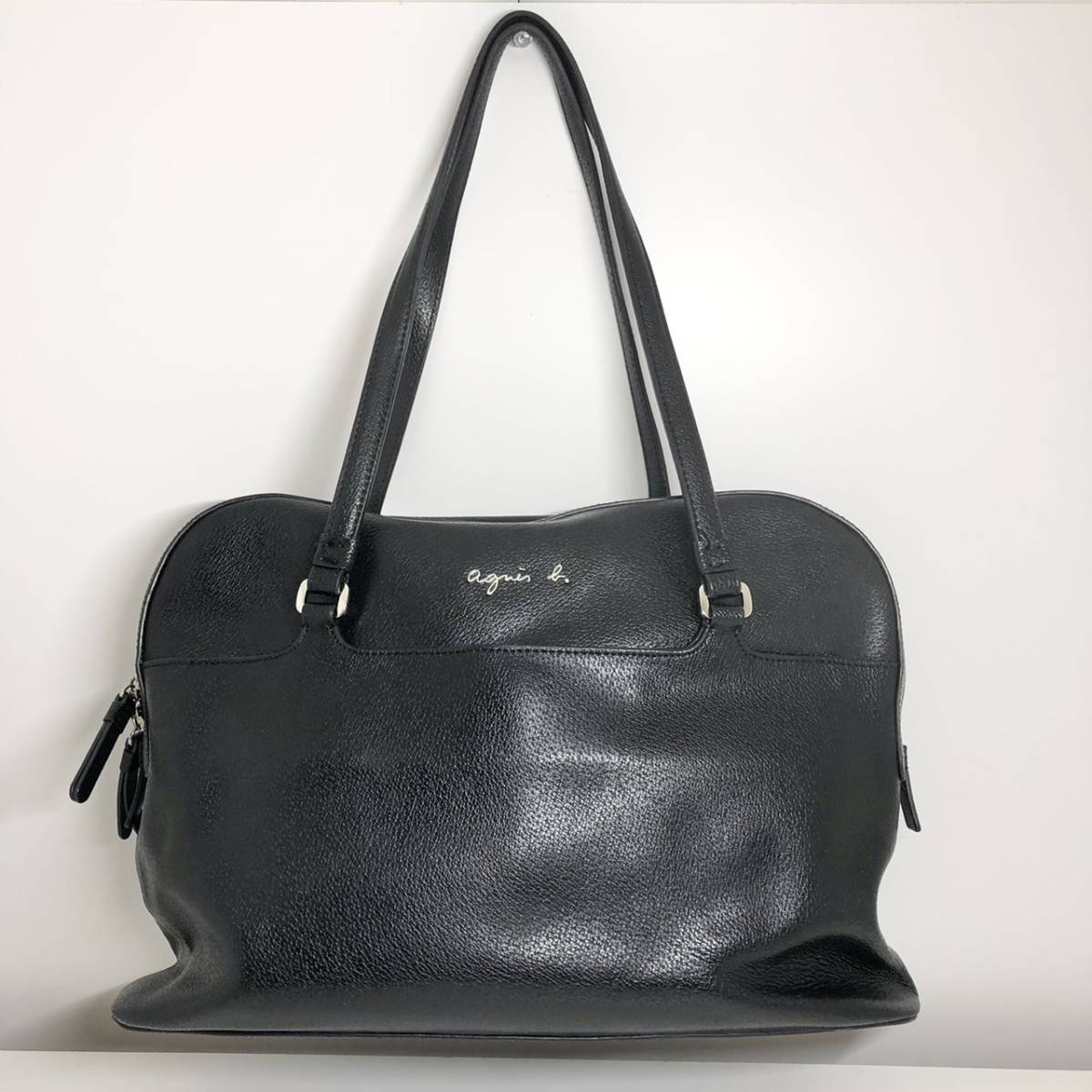 agnes b. VOYAGE アニエスベー ボヤージュ レザー ハンドバッグ トート
