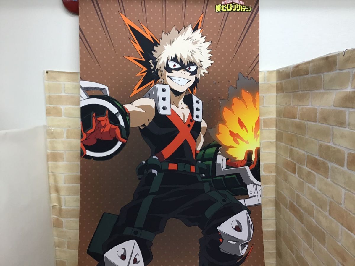 僕のヒーローアカデミア 超でっかい描き下ろしタペストリー 爆豪