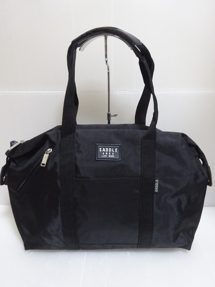サドルエリア SADDLE AREA LAST BASIC ナイロンバッグ ブラックカラー(ハンドバッグ)｜売買されたオークション情報