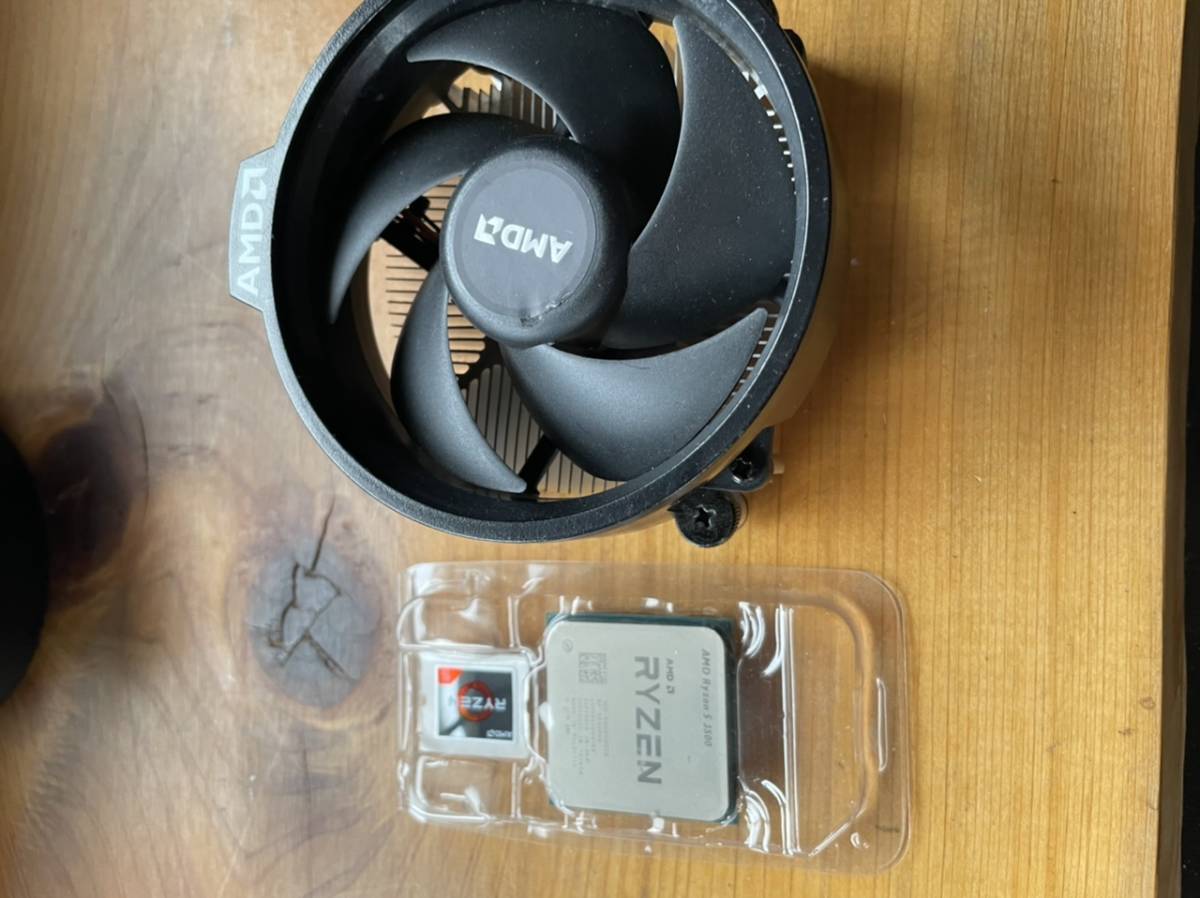 AMD RYZEN R5 3500 純正ヒートシンクファン付 動作確認済み 箱無し