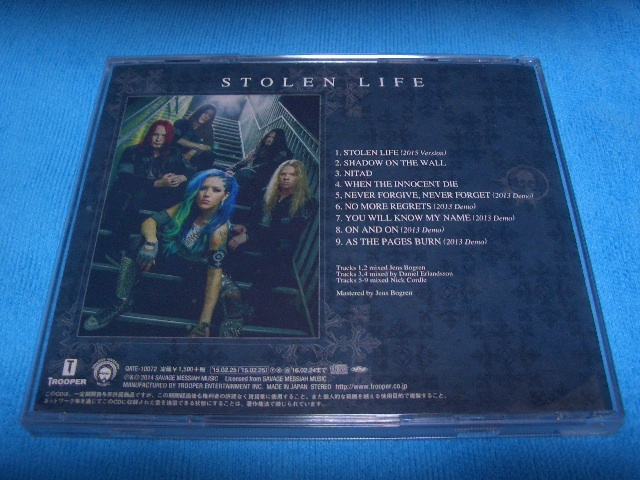 Arch Enemy アーチ エネミー Stolen Life 国内盤帯付き アリッサ ホワイト グラズ ジェフ ルーミス マイケル アモット 一般 売買されたオークション情報 Yahooの商品情報をアーカイブ公開 オークファン Aucfan Com