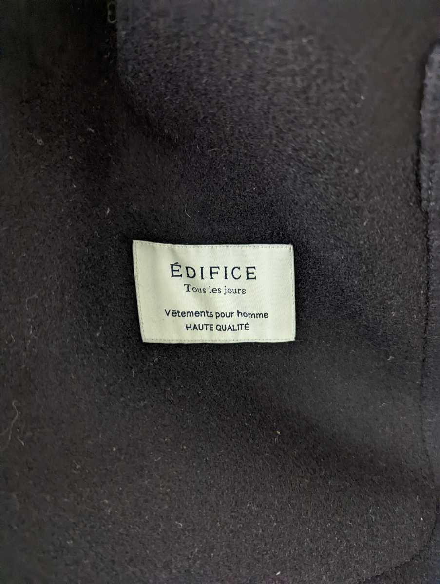 EDIFICE ダッフルコート ネイビー 44 EDIFICE ダッフルコート エディフィス by 0 EDIFICE」