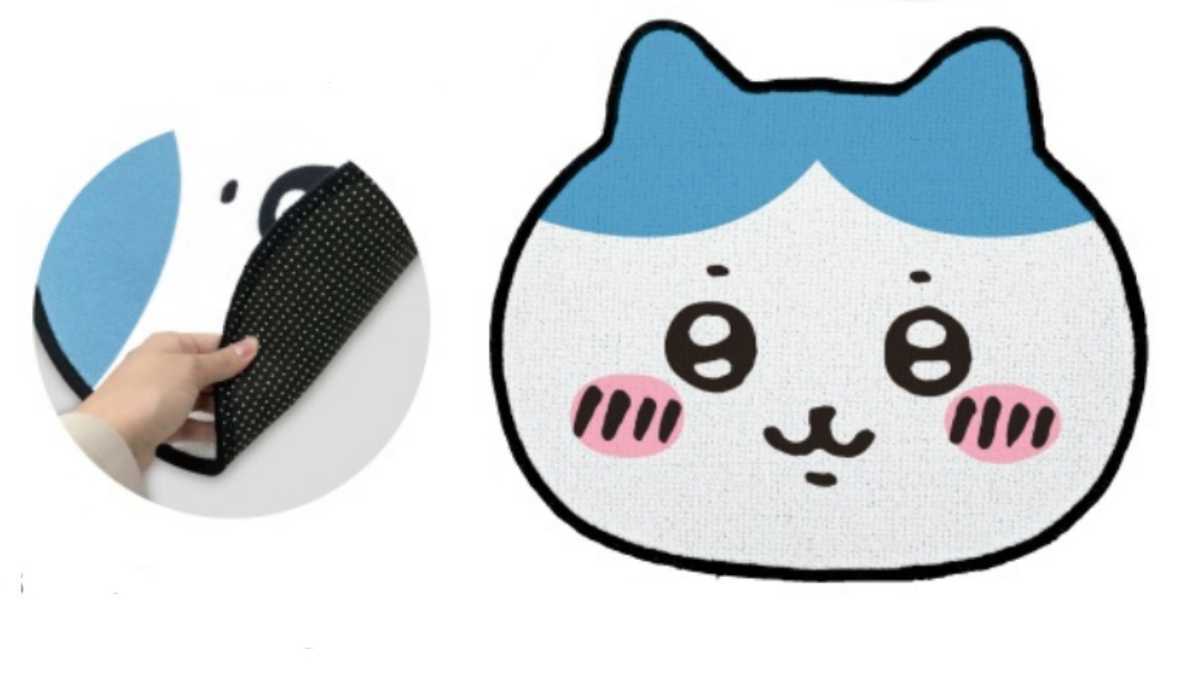 ちいかわ ハチワレ ダイカット フロアマット