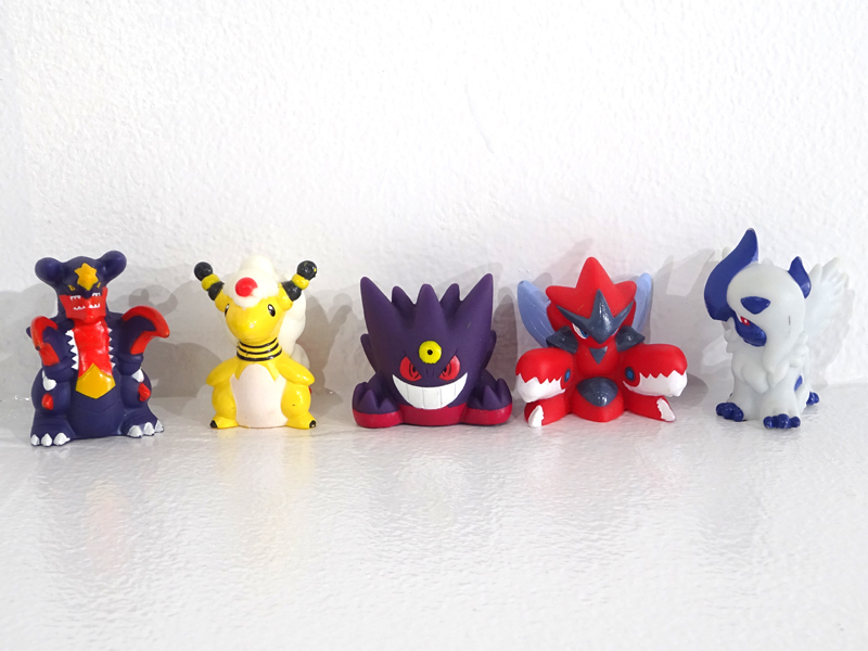 ☆中古☆ポケモンキッズ メガシンカ 指人形 ソフビ まとめ売りセット