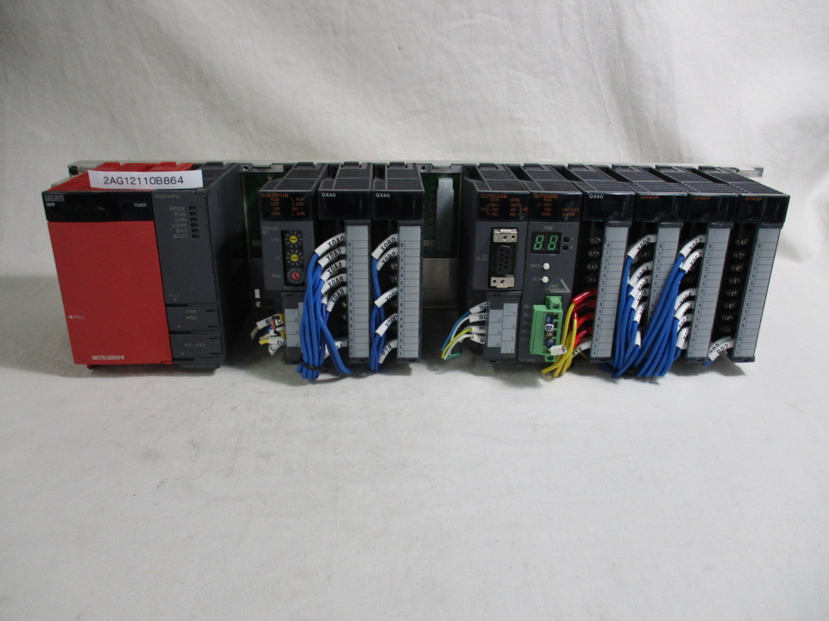 激安大特価，格安 MITSUBISHI POWER SUPPLY UNIT Q61P Q02HCPU Q312B QJ61BT11N QX40 QJ71C24N QJ71AS92 QY40P 動作未確認 付属品なし(電材、配電用品)｜売買されたオークション情報、yahooの商品情報をアーカイブ公開 - オークファン その他
