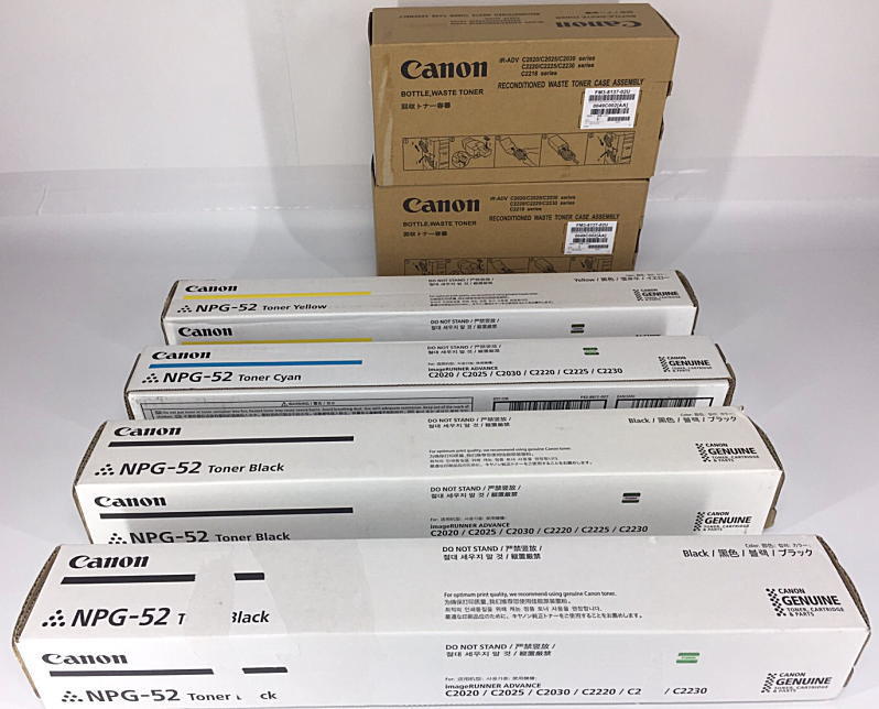 B-139【新品】キャノン CANNON NPG-52 トナー ブラック/シアン