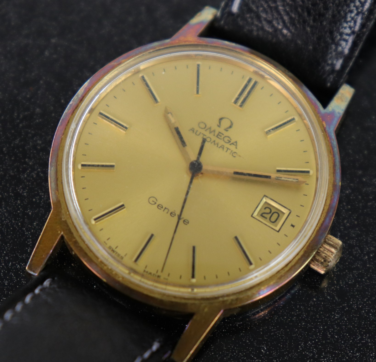Ω OMEGA Geneve オメガ ジュネーブ メンズ腕時計 AUTOMATIC 