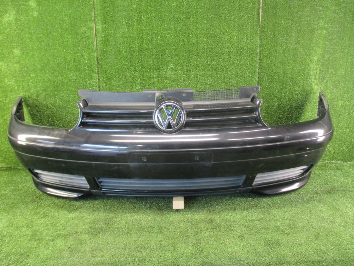 新R管理55224 VWゴルフ】☆フロントバンパー☆ボディカラー:ブラック