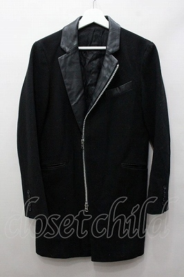 メンズ チェスターコート WEB STORE OFFICIAL CIVARIZE[シヴァーライズ] レザージャケット PU レザーコート | ロングコート ナポレオンライダーストレンチコート CIVARIZE ジャケット CIVARIZE（シヴァーライズ）の「『CIVARIZE』ナポレオンライダース CIVARIZE（シヴァーライズ）店