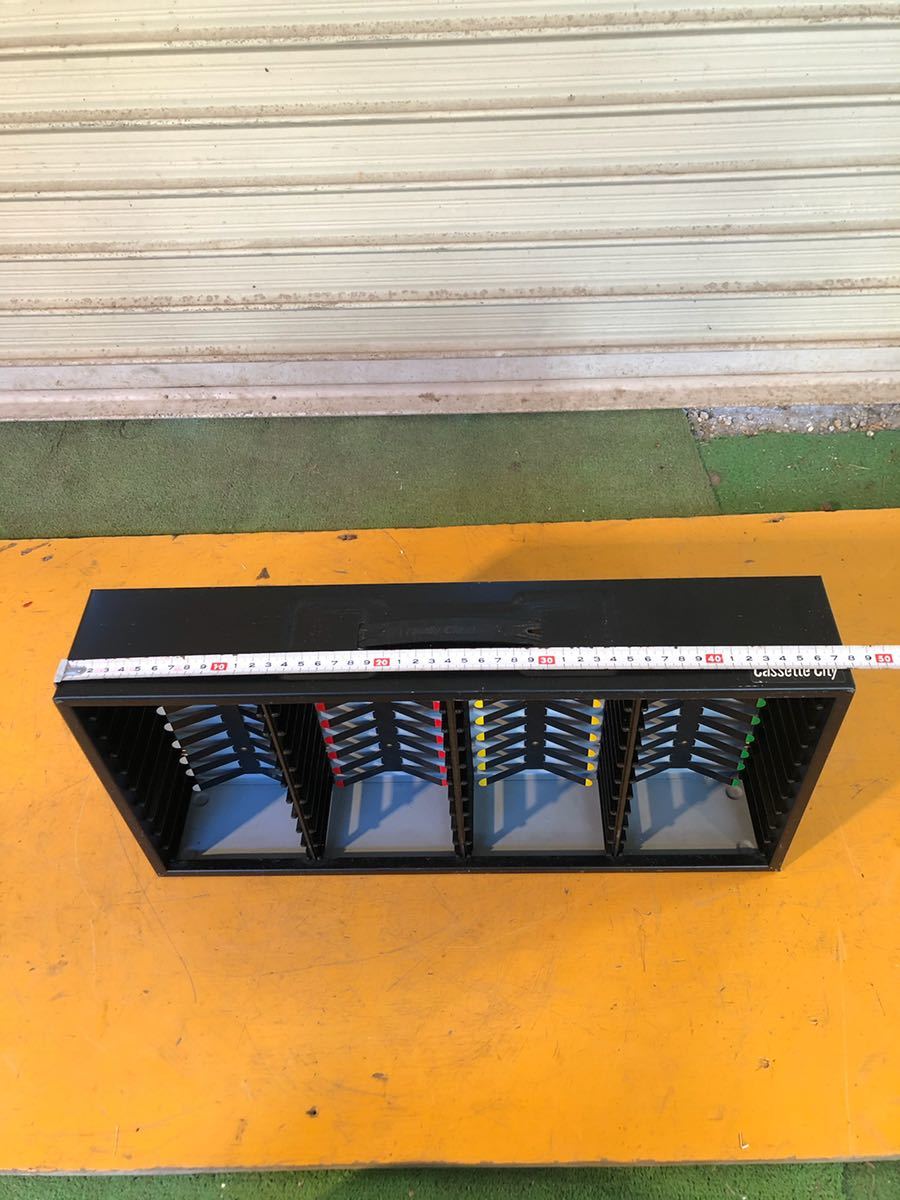 cassette city カセットテープ収納ラック2つセット
