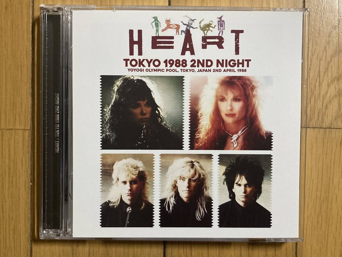  ハート TOKYO 1988 2ND NIGHT 2CD(H)｜売買されたオークション情報、yahooの商品情報をアーカイブ公開 - オークファン H