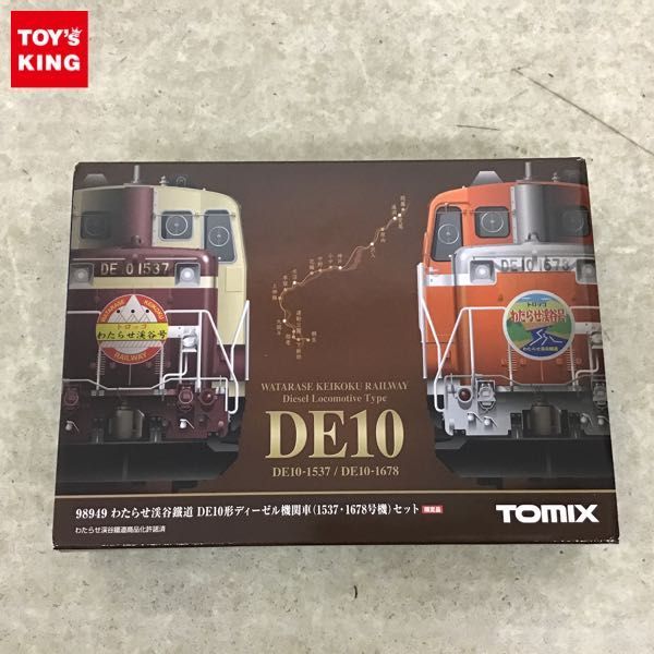 1円～ 動作確認済 TOMIX Nゲージ 98949 わたらせ渓谷鐵道 DE10形 