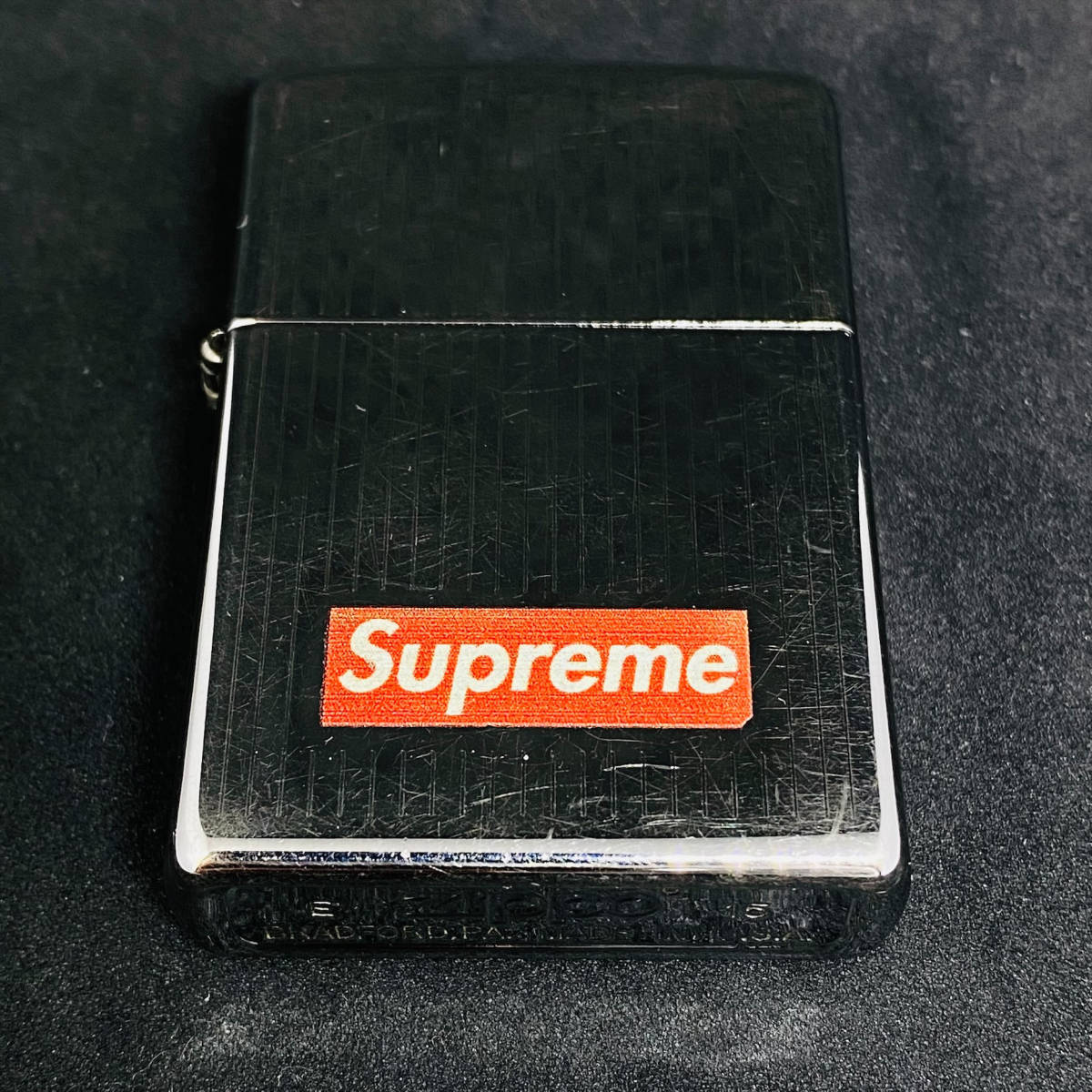 Zippo ジッポー Supreme シュプリーム E 15 15年製 火花 オイルライター 喫煙具 タバコ 煙草 かっこいい おしゃれ Zippo 売買されたオークション情報 Yahooの商品情報をアーカイブ公開 オークファン Aucfan Com