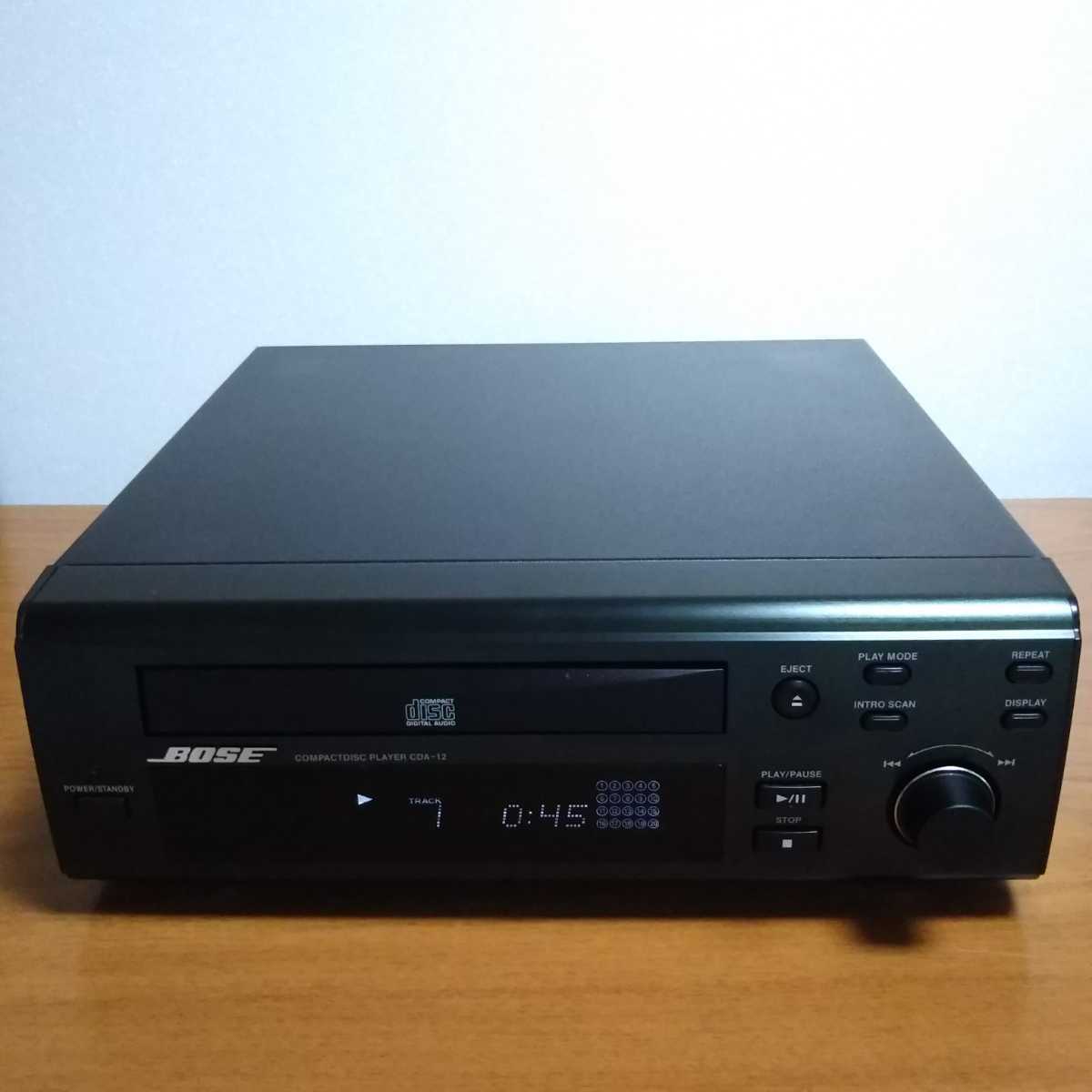 【人気，得価】 ピック新 BOSE CDA-12 CDプレーヤー CDデッキ(一般)｜売買されたオークション情報、yahooの商品情報をアーカイブ公開 - オークファン 一般