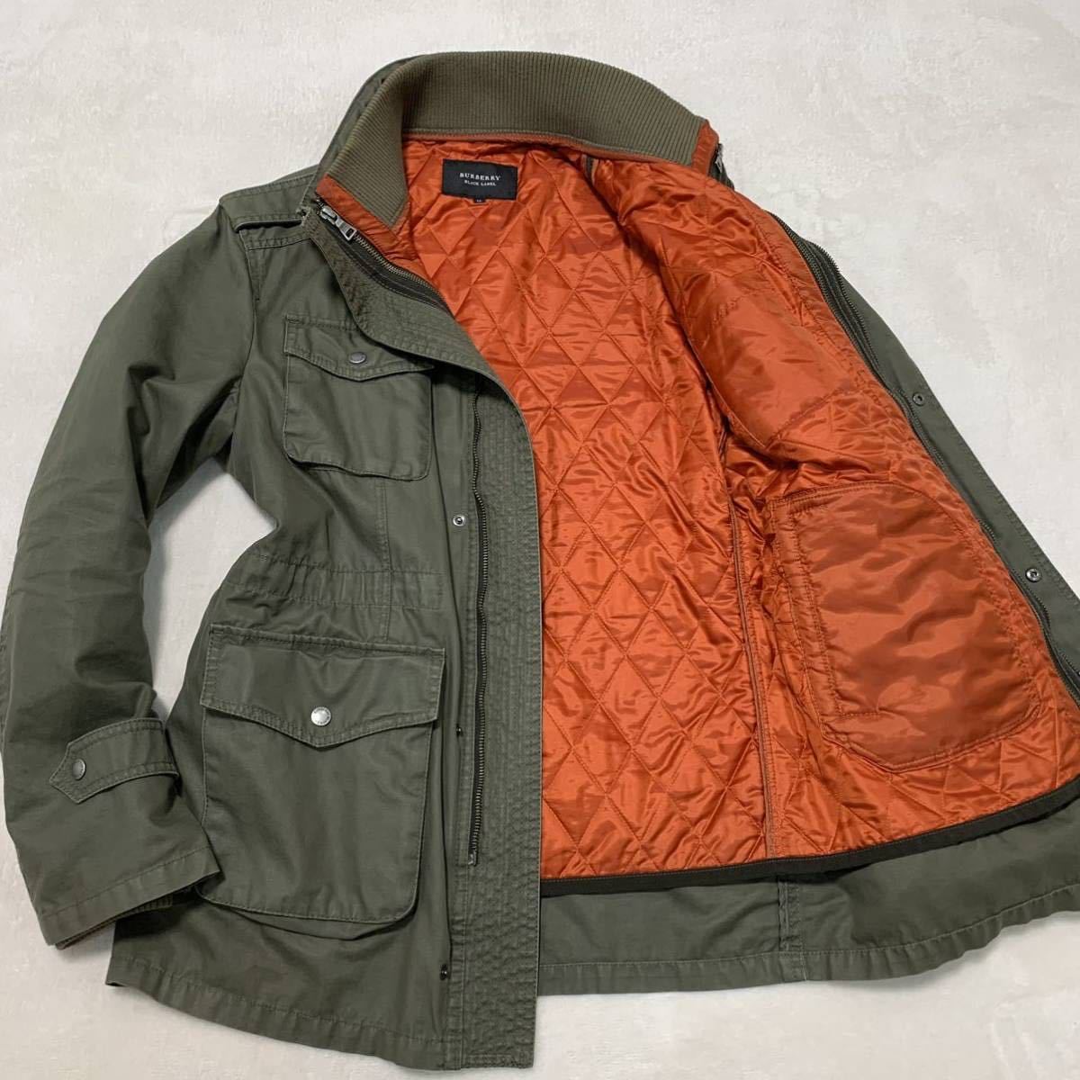 希少・XLサイズ】バーバリーブラックレーベル M-65 ミリタリー  